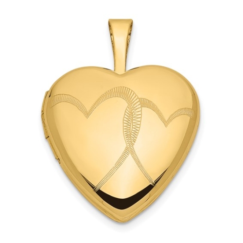 Double Heart Locket
