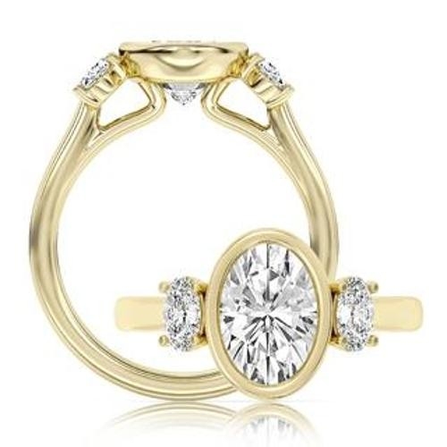 JR Jewelry & Designs Engagement Ring OV001